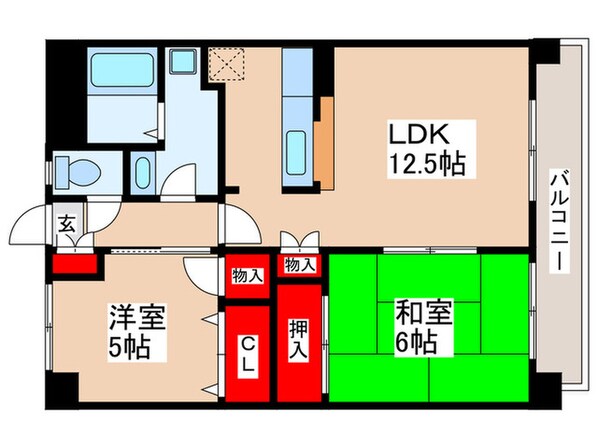 壽ビルの物件間取画像